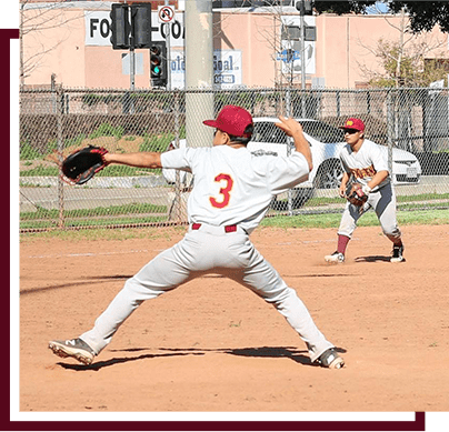 baseball player throwing a ball